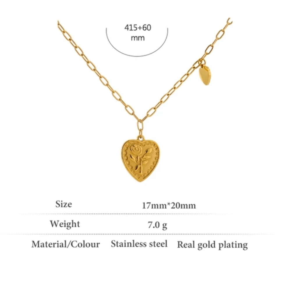 HOST PICK 👌👍Gold Love Flower Necklace - Picture 3 of 4
